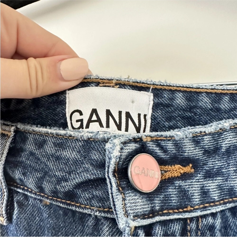 GANNI BETZY CROPPED JEAN - Picture 4 of 9